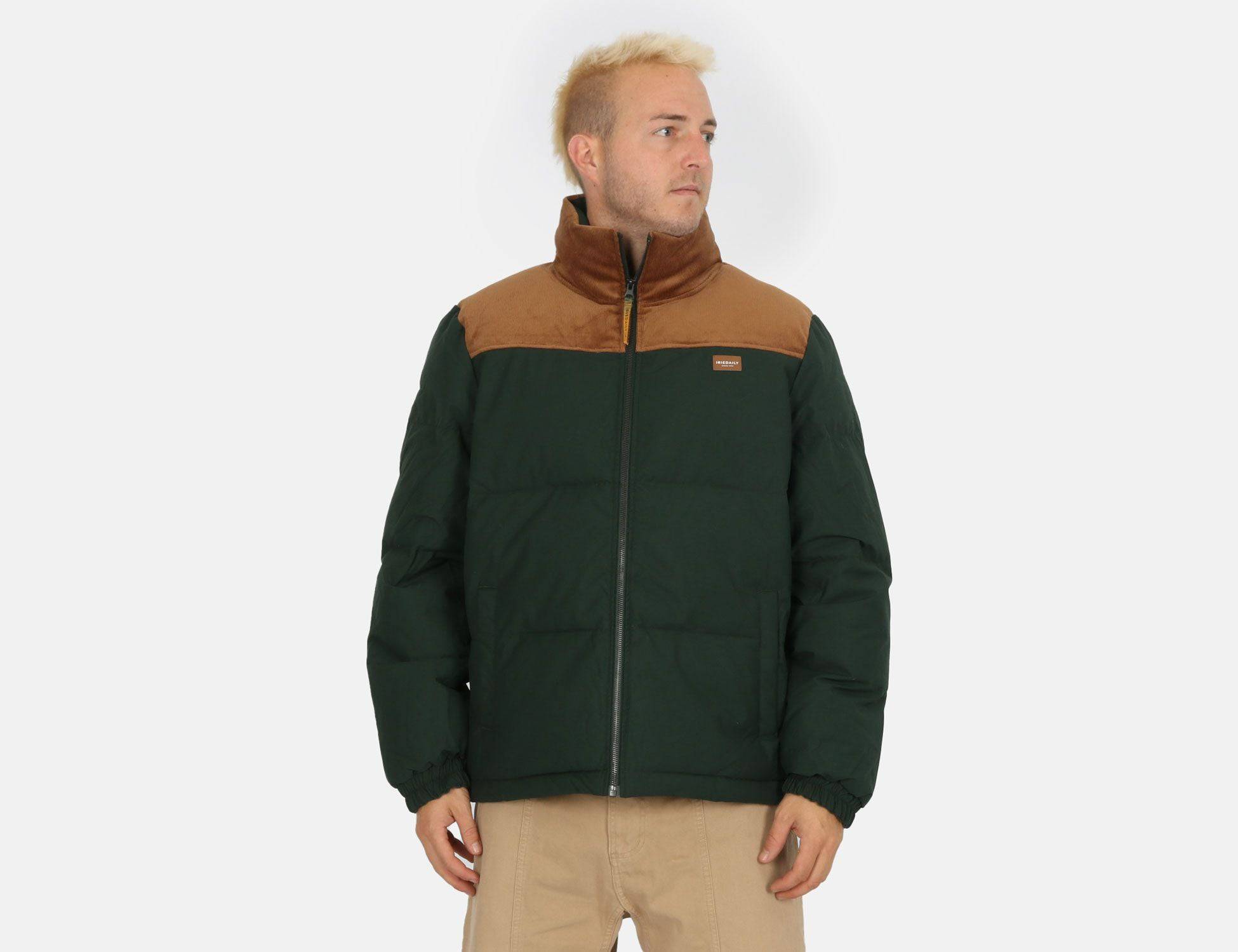 Iriedaily Geocatch Puffer Jacke - Nightforest - Blowout Skateshop