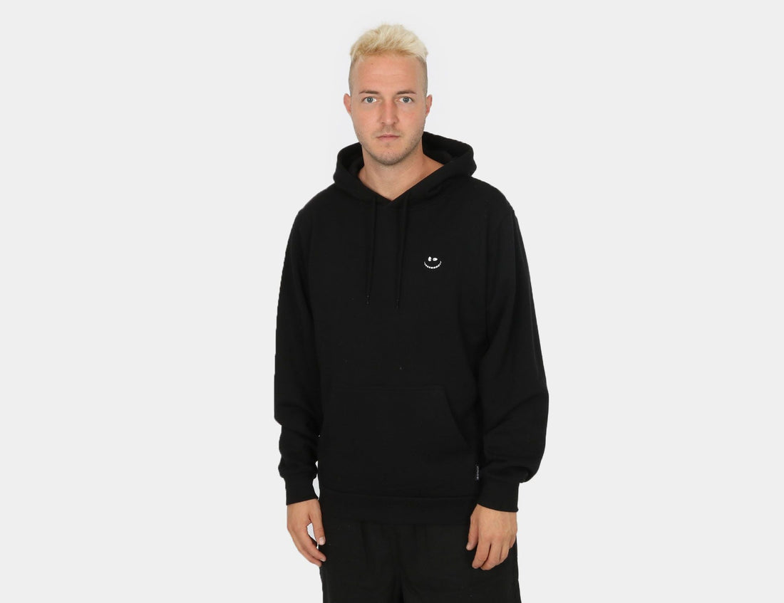 Iriedaily Grin Cat Hoodie - Black - Blowout Skateshop