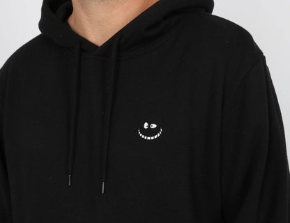 Iriedaily Grin Cat Hoodie - Black - Blowout Skateshop