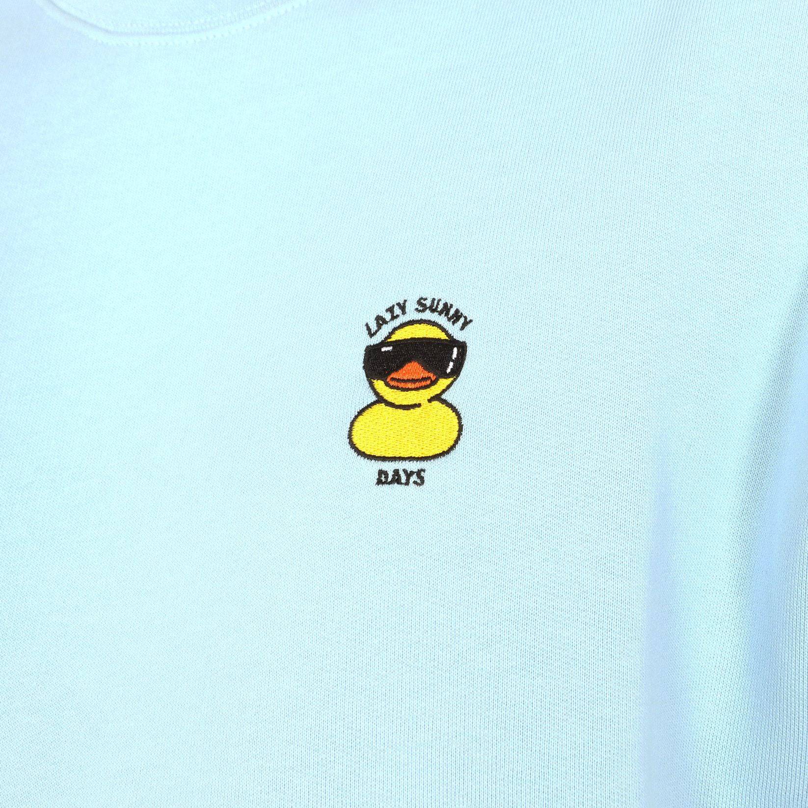 Iriedaily Lazy Sunny Day Crewneck  - Sky Blue - Blowout Skateshop