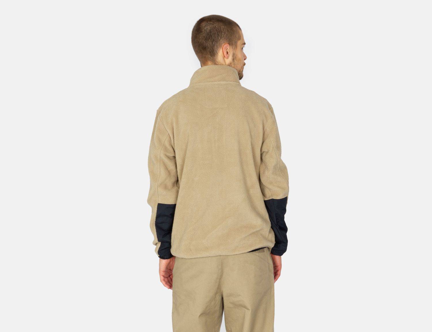 Iriedaily Wonderer Fleece Track Jacket - Khaki - Blowout Skateshop