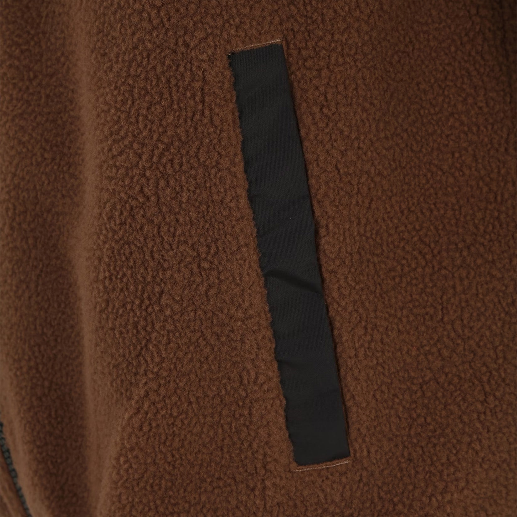 Iriedaily Auf Deck Fleece Jacke - Dark Coffee Braun Bild 3