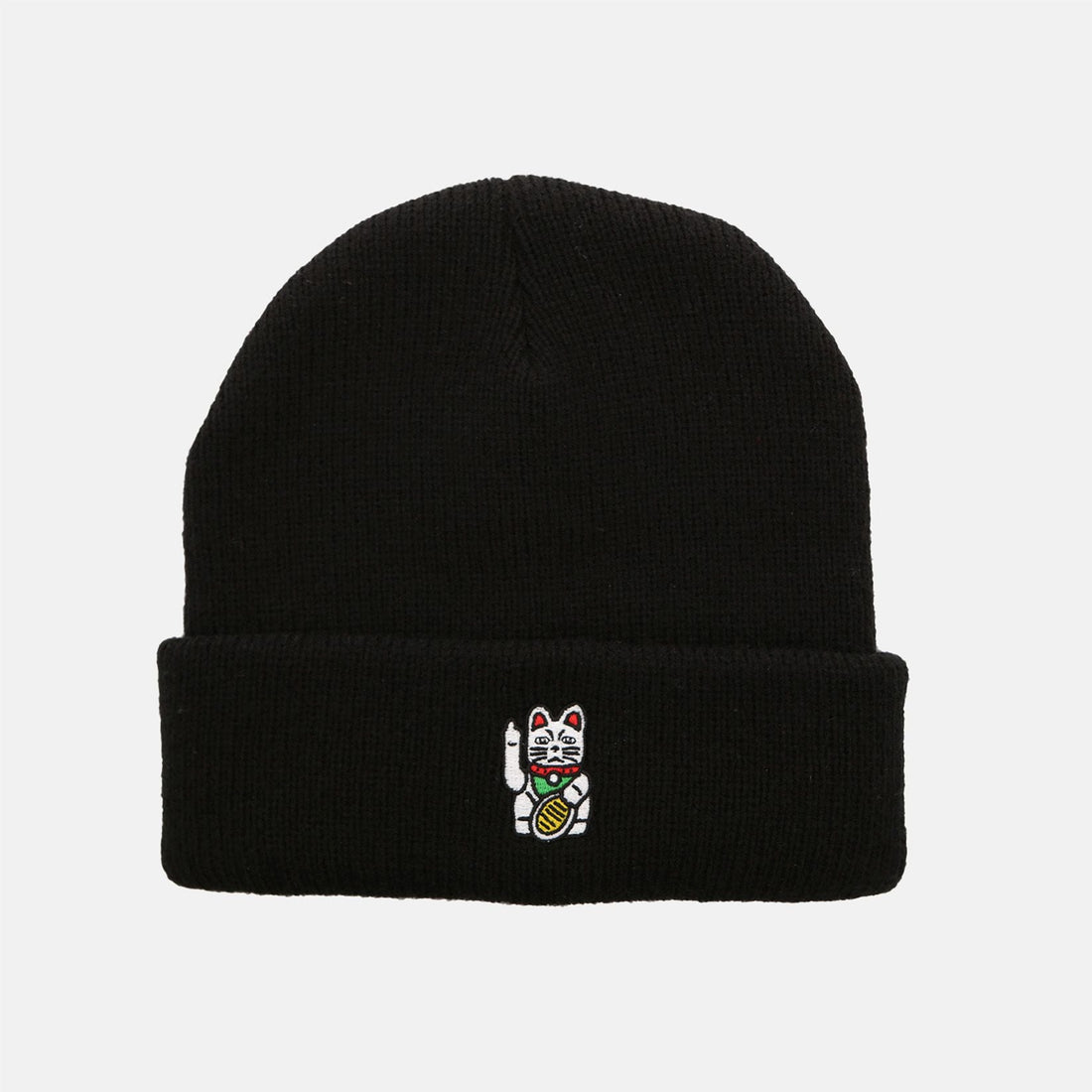 Iriedaily Bye Bye Cat Beanie - Black Schwarz Bild 1