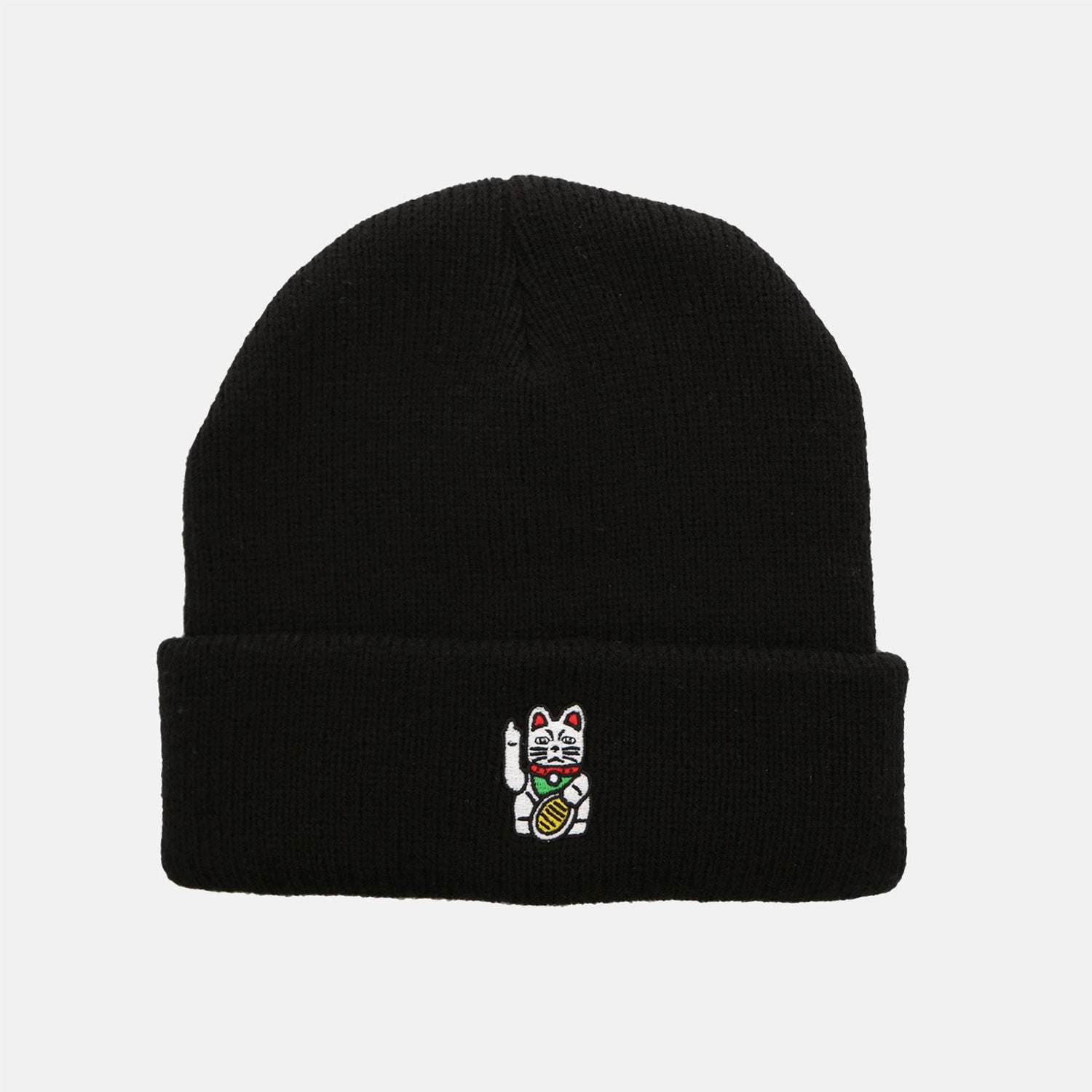 Iriedaily Bye Bye Cat Beanie - Black Schwarz Bild 1