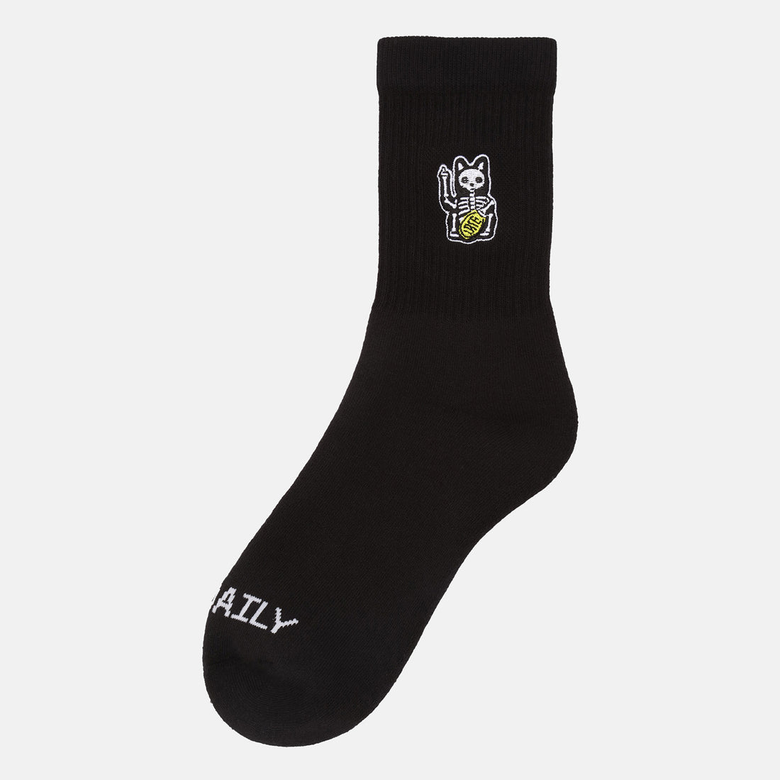 Iriedaily Cat Socke - Black Schwarz Bild 1