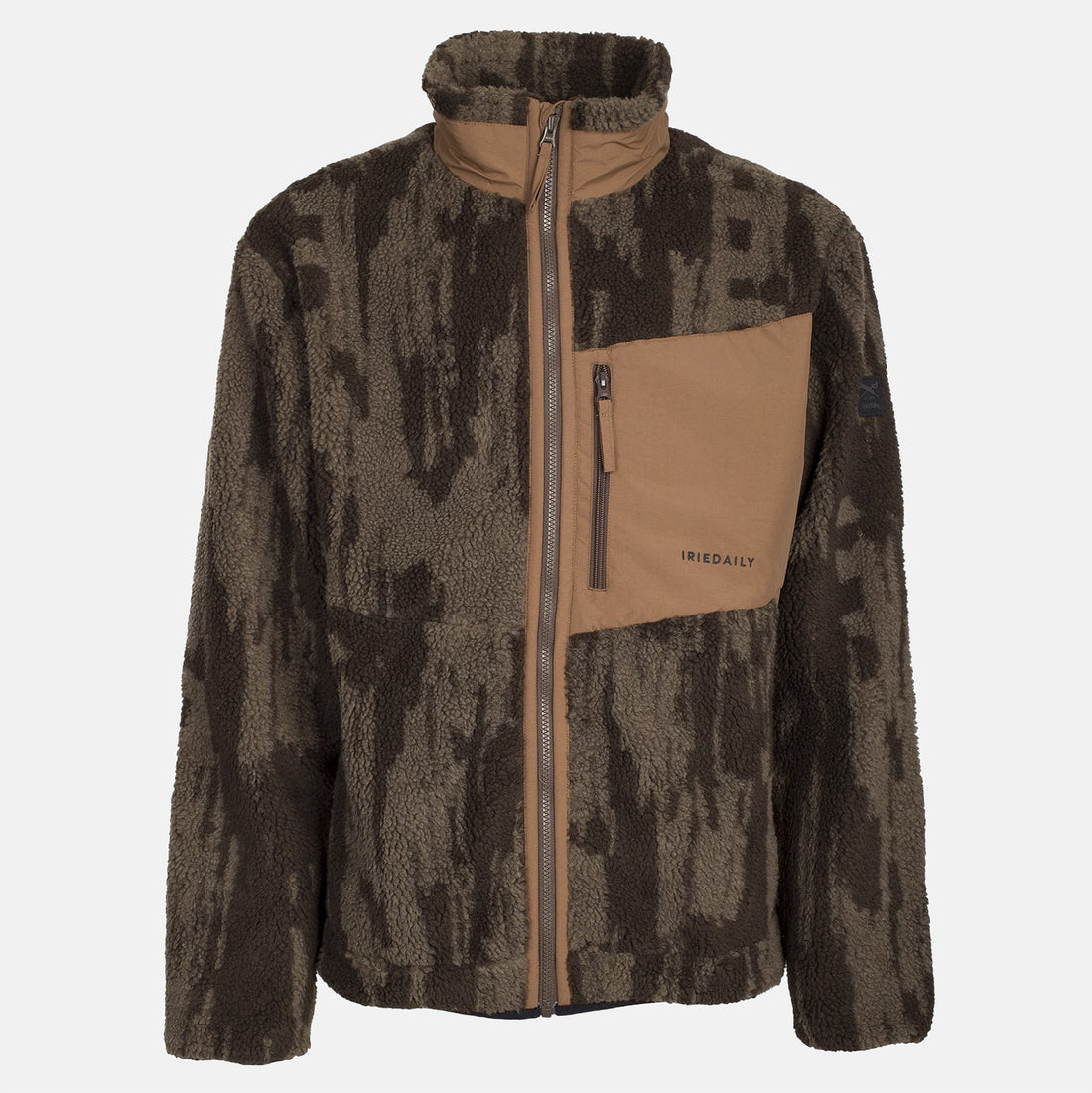 Iriedaily Flawless Fleece Jacke - Dark Coffee Braun Bild 1