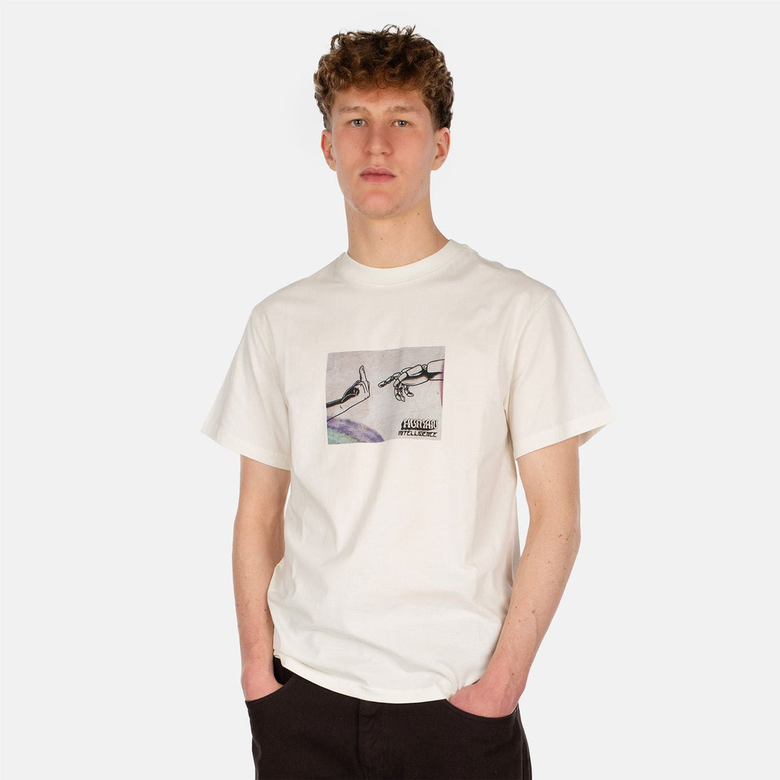 Iriedaily H.I. T-Shirt - Off White Bild 1