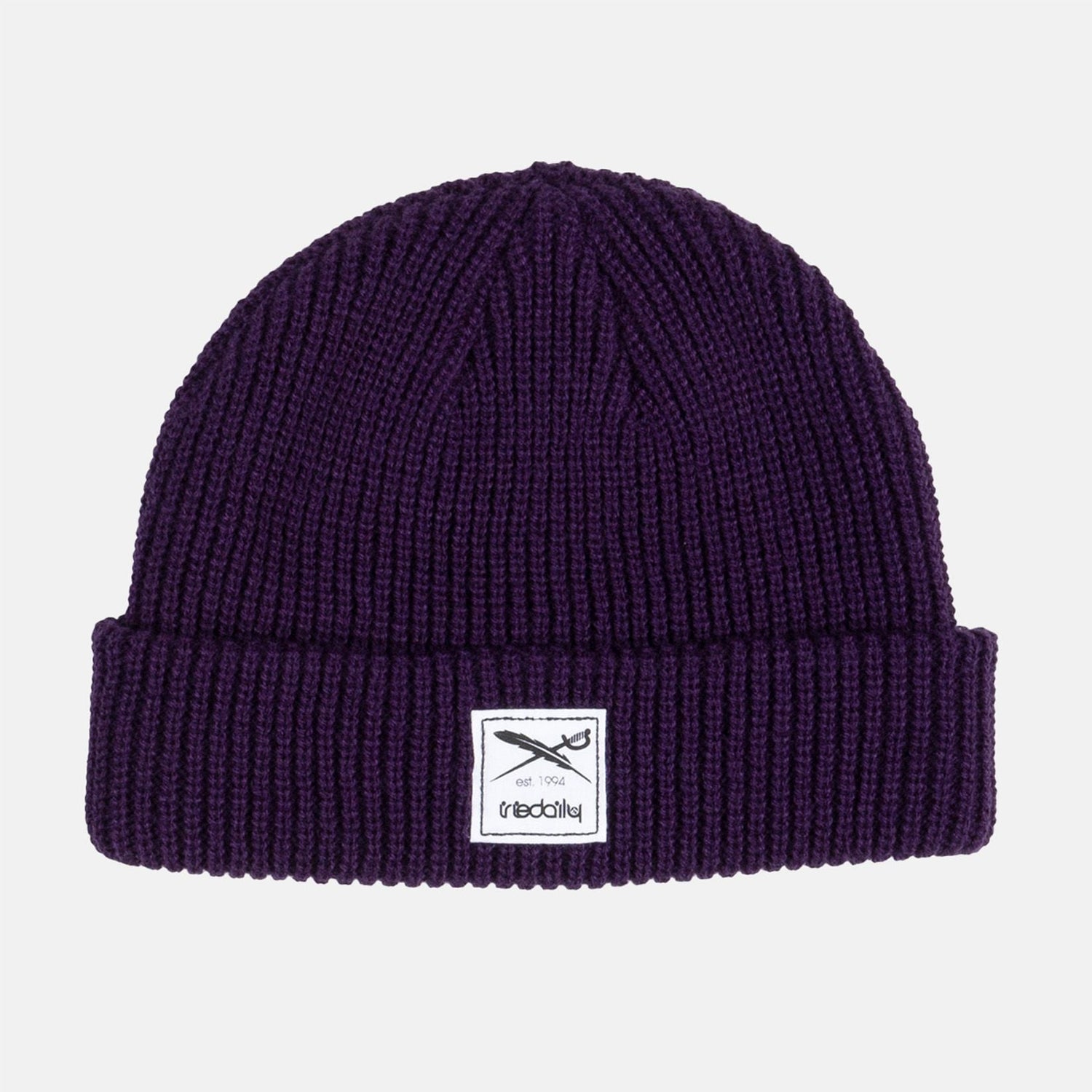 Iriedaily Kreuzkoelln Beanie - Deep Purple Lila Bild 1