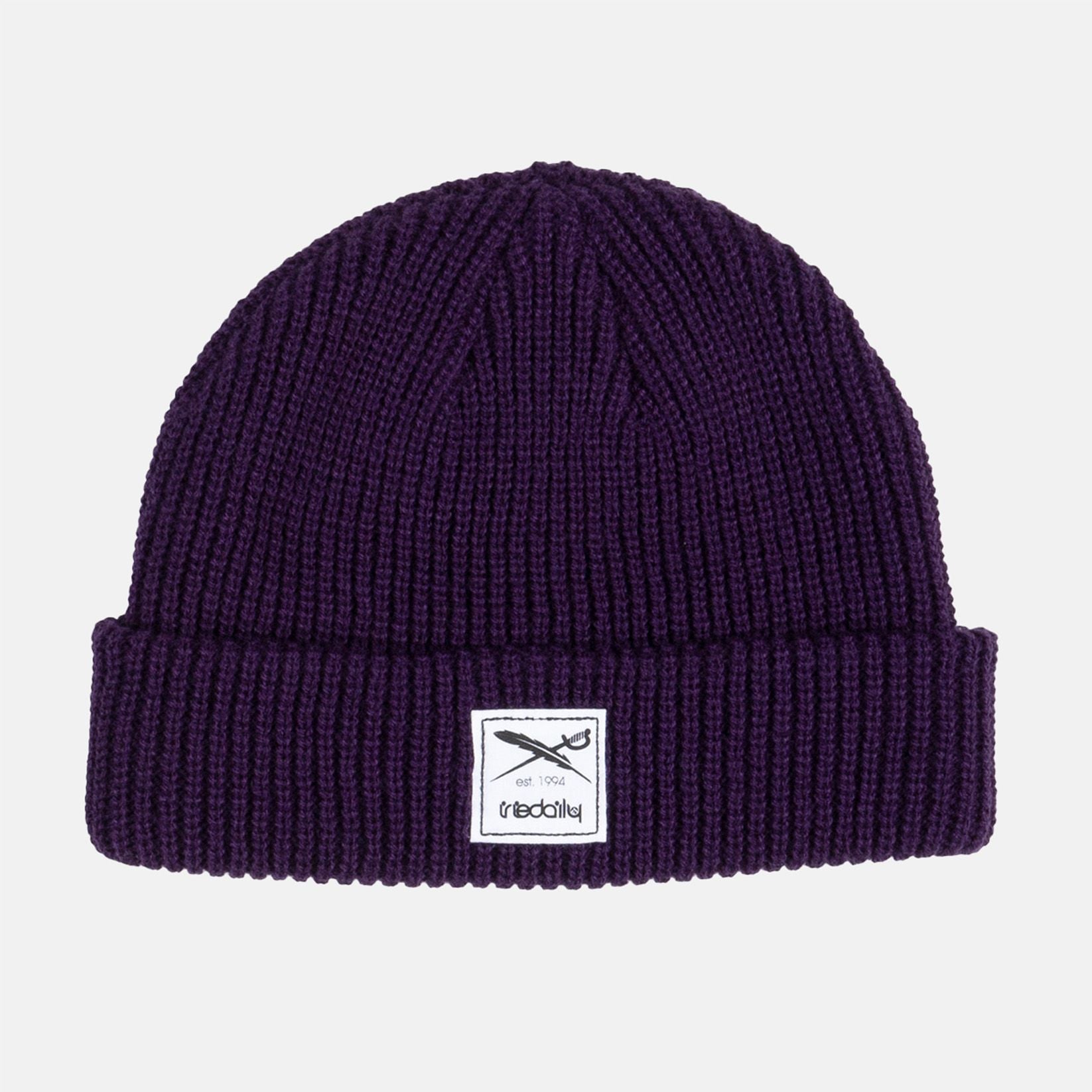 Iriedaily Kreuzkoelln Beanie - Deep Purple Lila Bild 1