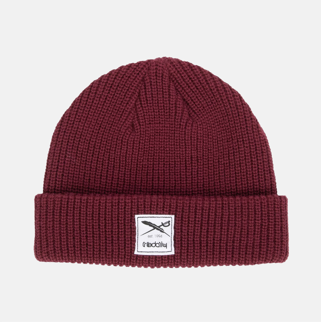 Iriedaily Kreuzkoelln Beanie - Wine Rot Bild 1