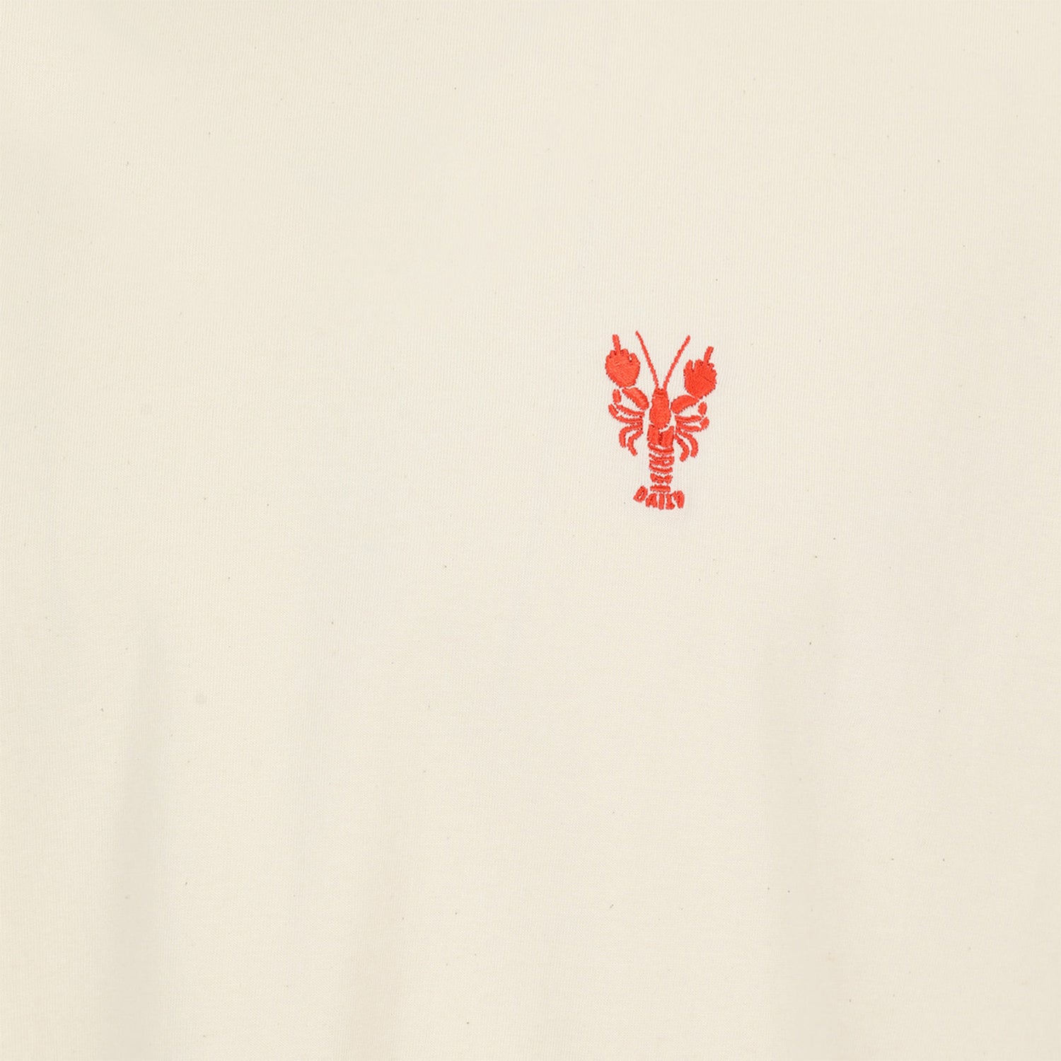 Iriedaily LaVida Lobster T-Shirt - Undyed Weiß Bild 3