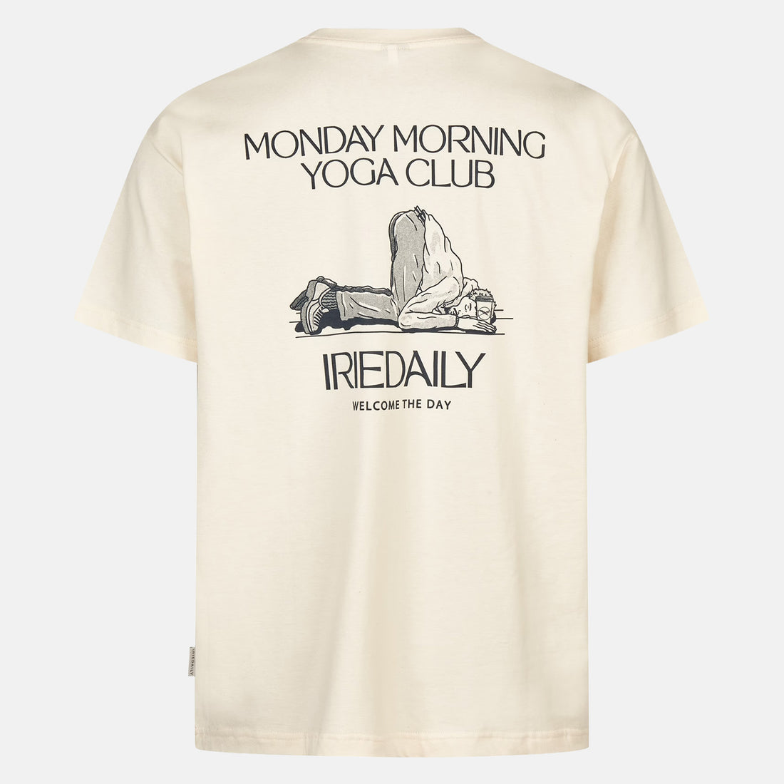 Iriedaily Monday Yoga T-Shirt - Undyed Weiß Bild 1