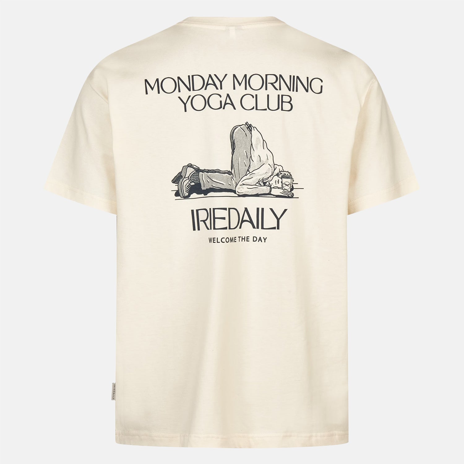 Iriedaily Monday Yoga T-Shirt - Undyed Weiß Bild 1