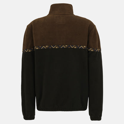 Iriedaily Monte Noe Troyer Fleece - Dark Coffee Braun Bild 2