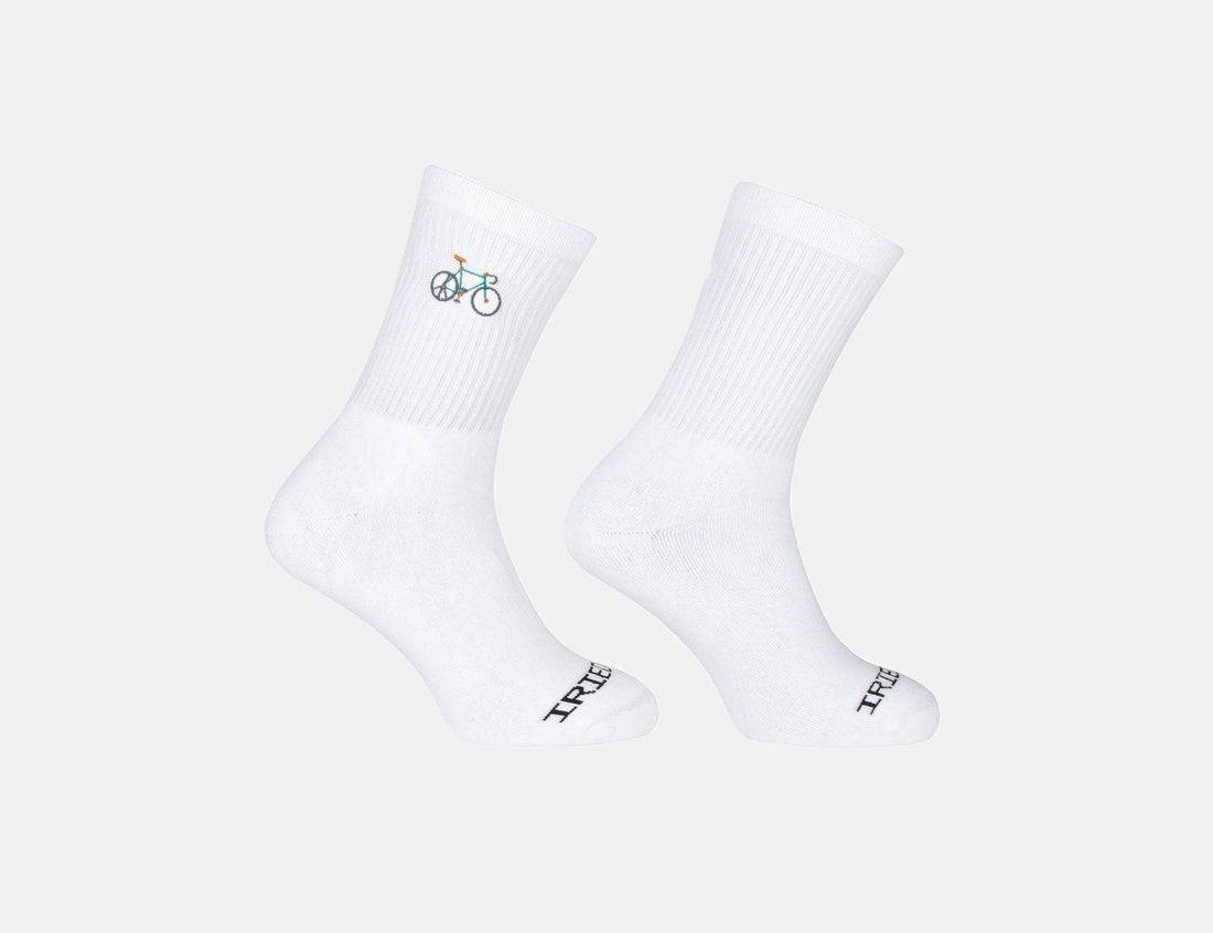 Iriedaily Peaceride Sock - White Bild 2