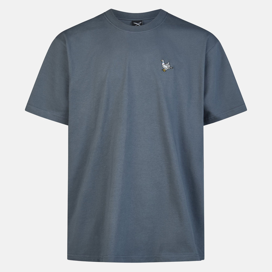 Iriedaily Pigeon Finger T-Shirt - Dark Steel Blau Bild 1