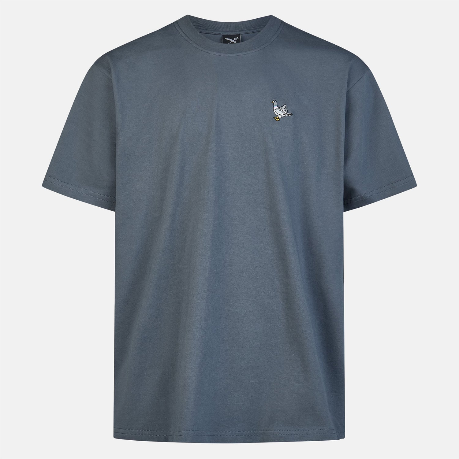 Iriedaily Pigeon Finger T-Shirt - Dark Steel Blau Bild 1