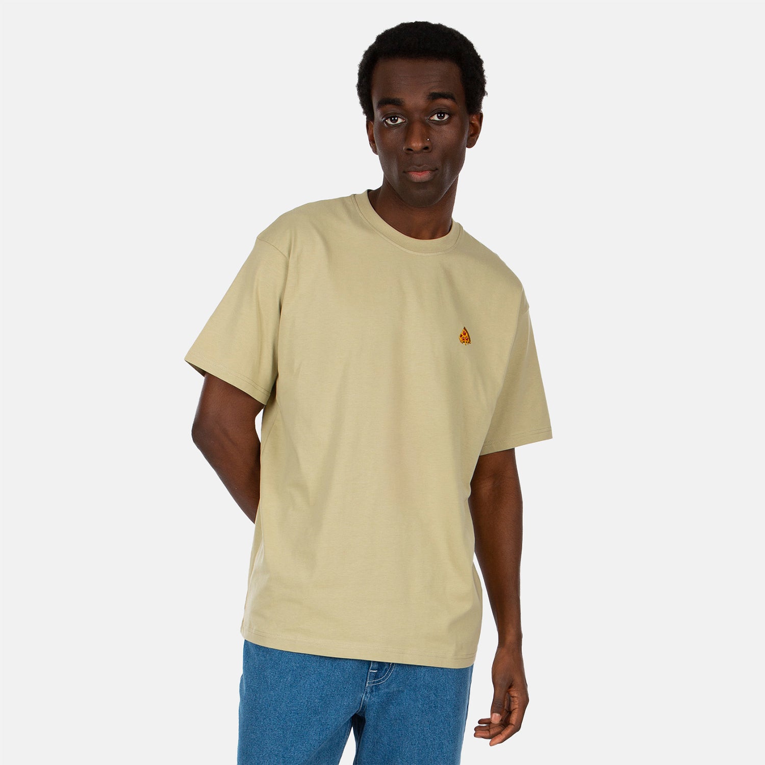 Iriedaily Pizza Slice T-Shirt - Reed Bild 1