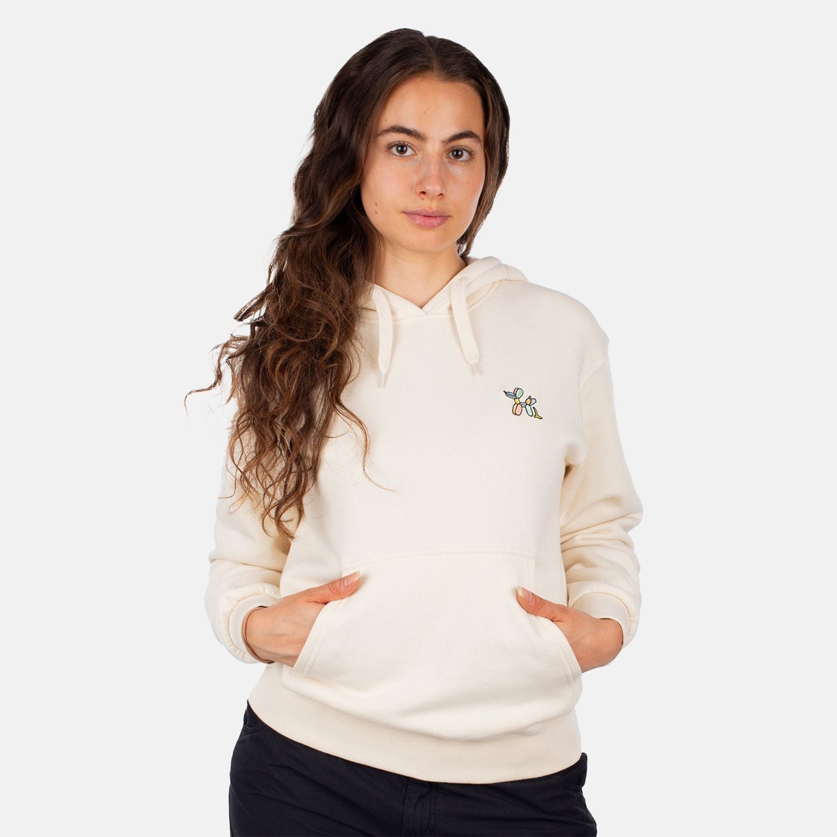 Iriedaily Puffy Dog Hoodie - Undyed Bild 1