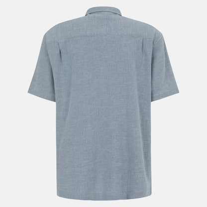 Iriedaily Sammy Summer Shirt - Grey Blue Blau Bild 2