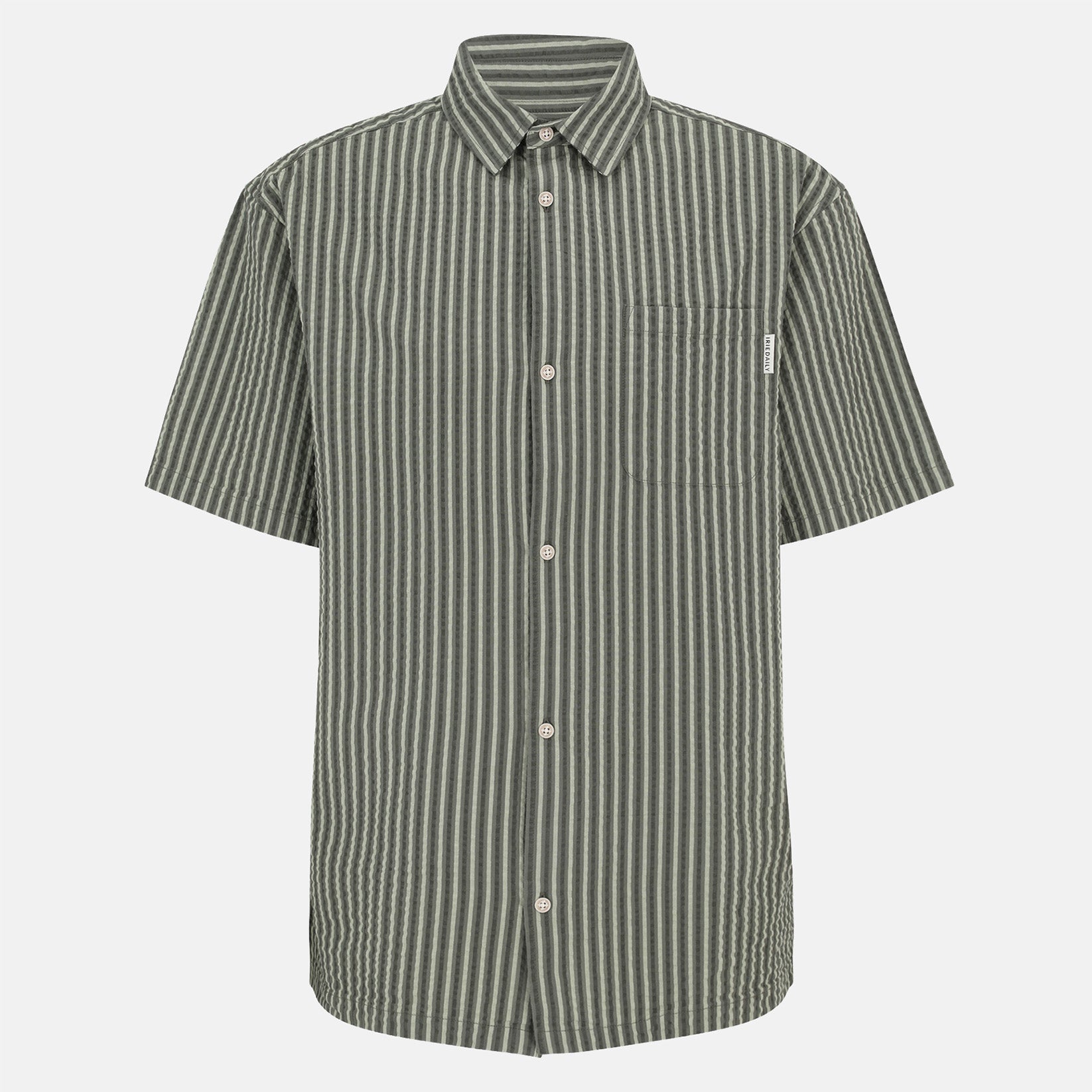 Iriedaily Seekash SSl Hemd - Smokey Olive Oliv Bild 1