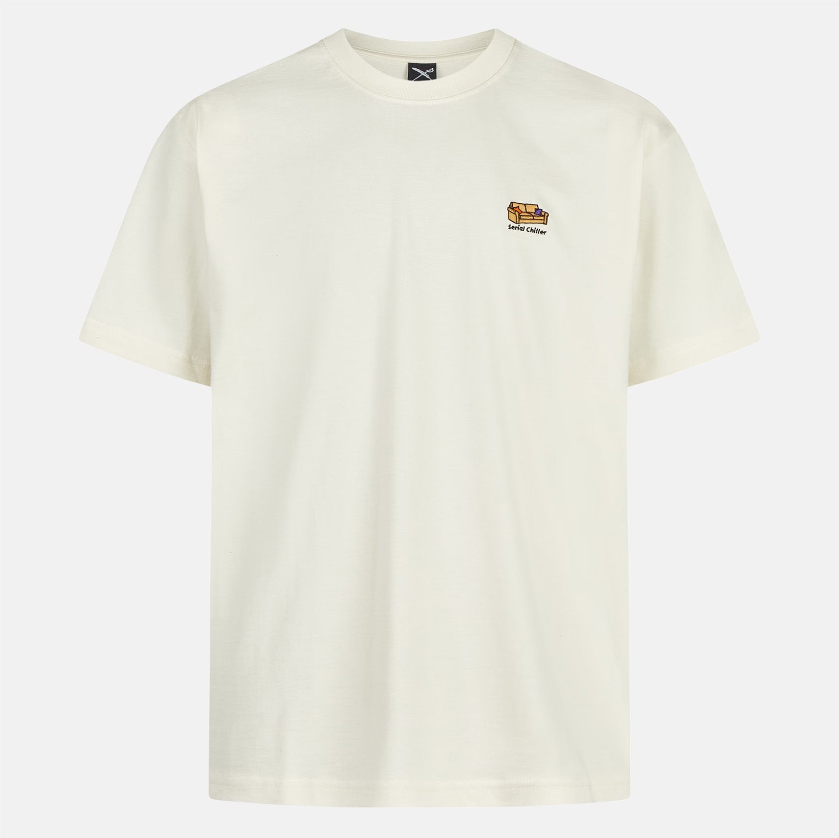 Iriedaily Serial Chiller T-Shirt - Undyed Weiß Bild 1