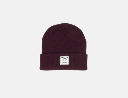 Iriedaily Smurpher Heavy Beanie - Aubergine Braun Bild 1