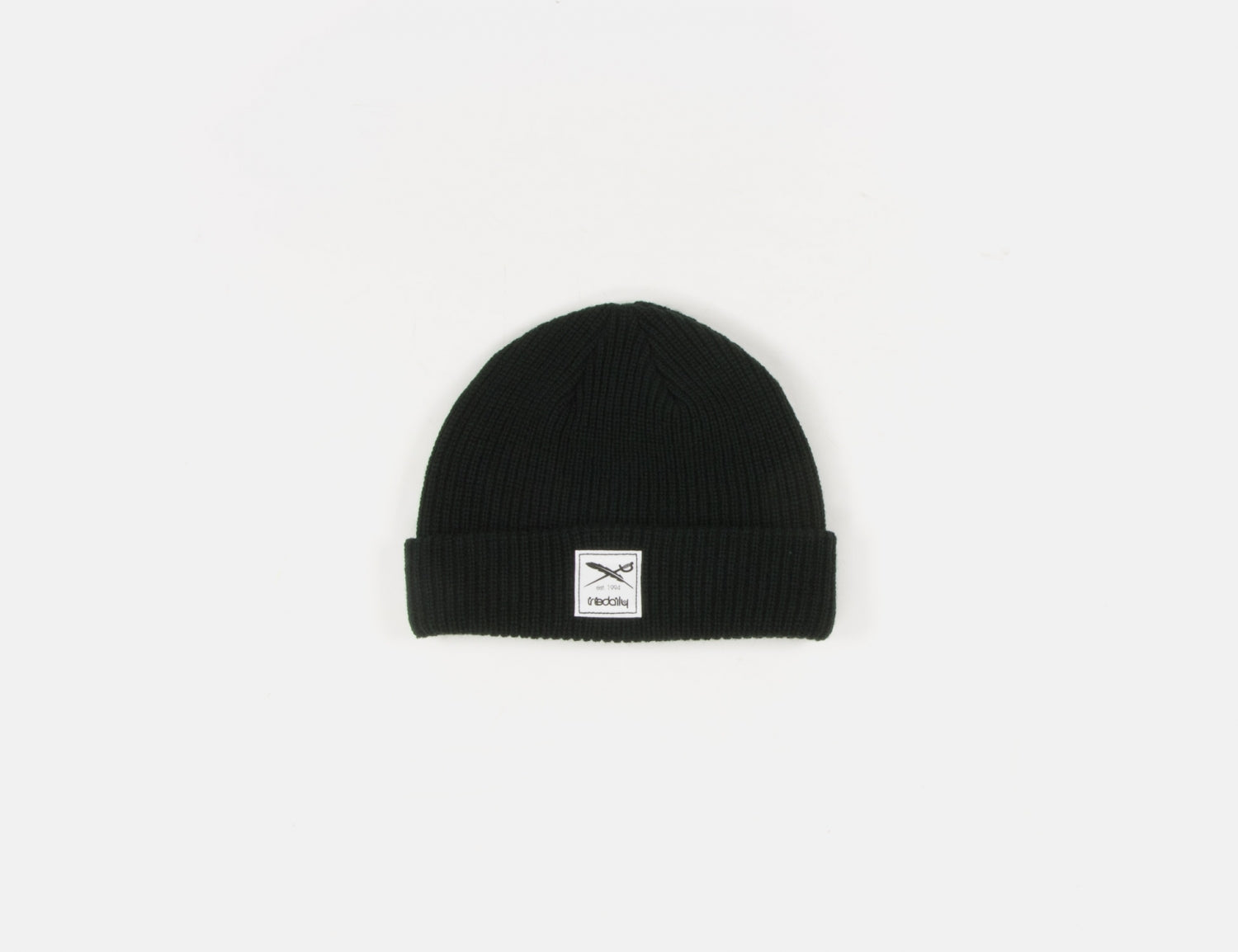 Iriedaily Smurpher Heavy Beanie - Black Schwarz Bild 1
