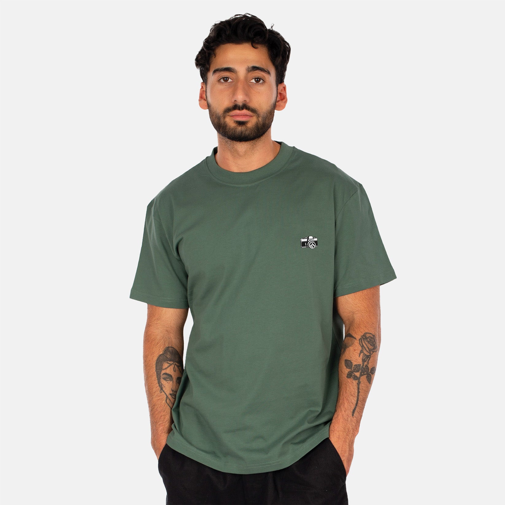 Iriedaily Spiegelreflex T-Shirt - Jungle Green Bild 1