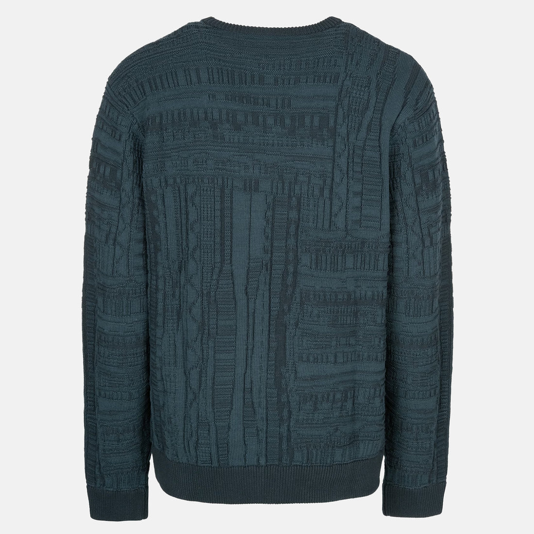 Iriedaily Theo Structure Knit Pullover - Dark Jungle Grün Bild 2