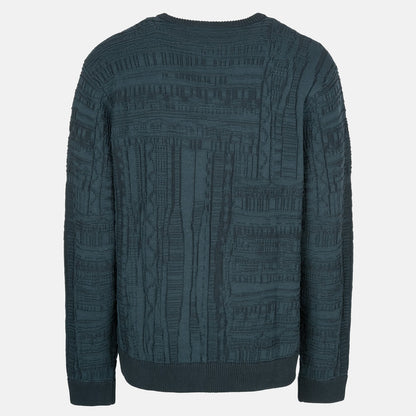 Iriedaily Theo Structure Knit Pullover - Dark Jungle Grün Bild 2