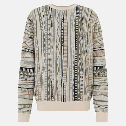 Iriedaily Theodore Knit Pullover - Cool Olive Beige Bild 1