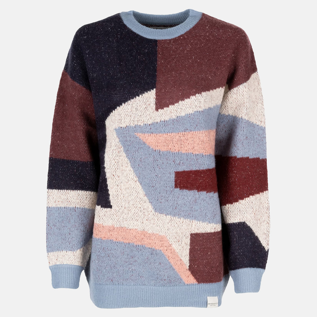 Iriedaily W´ Fady Knit Pullover - Navy Red Mehrfarbig Bild 1