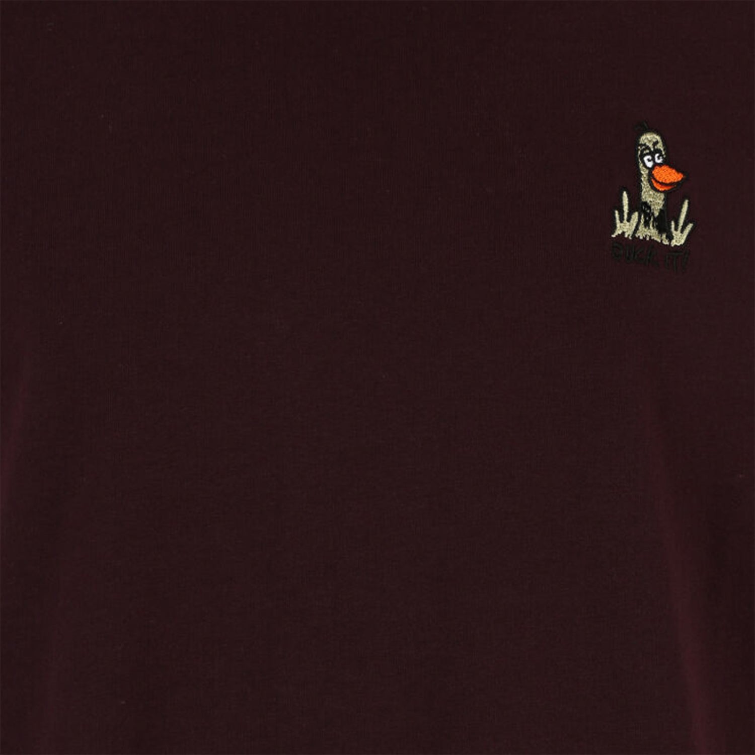 Iriedaily What The Duck T-Shirt - Aubergine Rot Bild 3