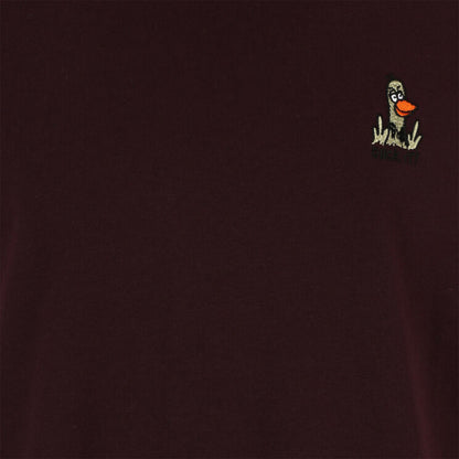 Iriedaily What The Duck T-Shirt - Aubergine Rot Bild 3