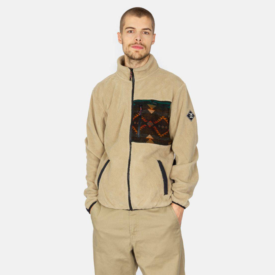 Iriedaily Wonderer Track Jacket - Khaki Khaki Bild 1
