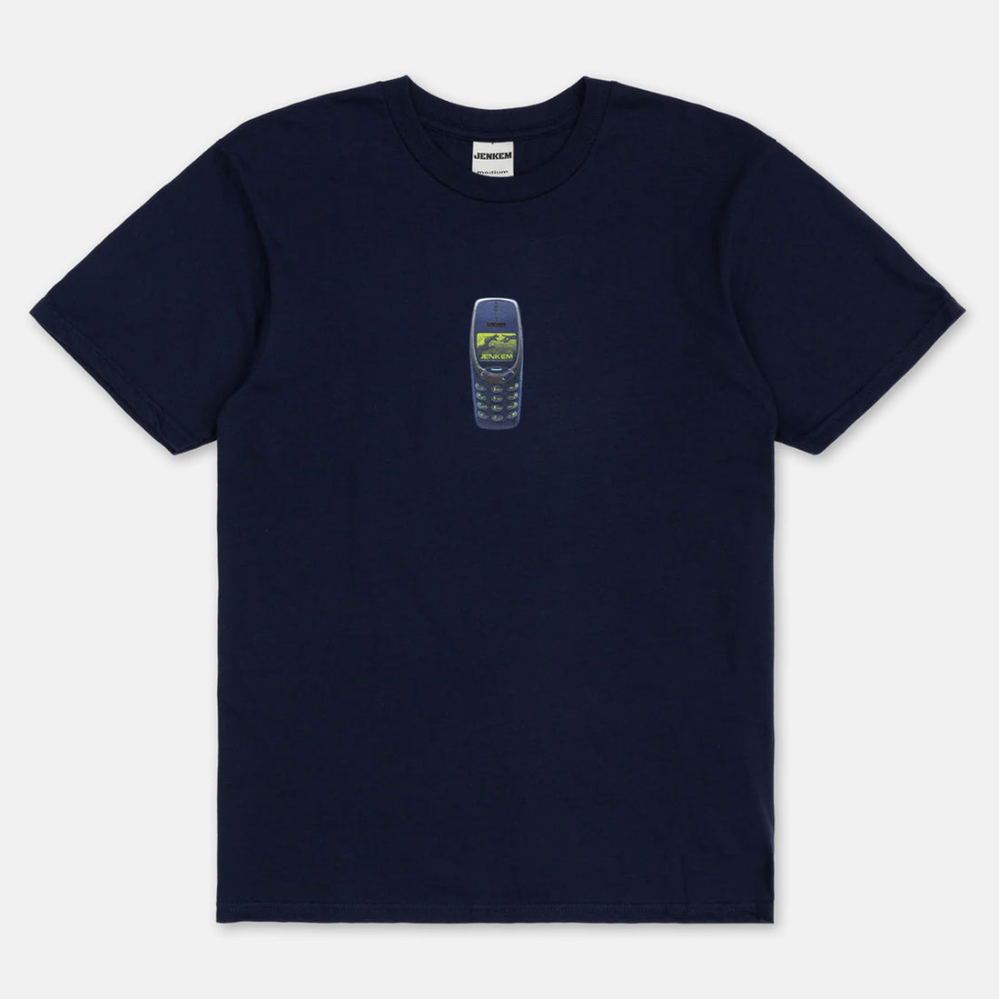 Jenkem Nokia T-Shirt - Dark Navy Blau Bild 1