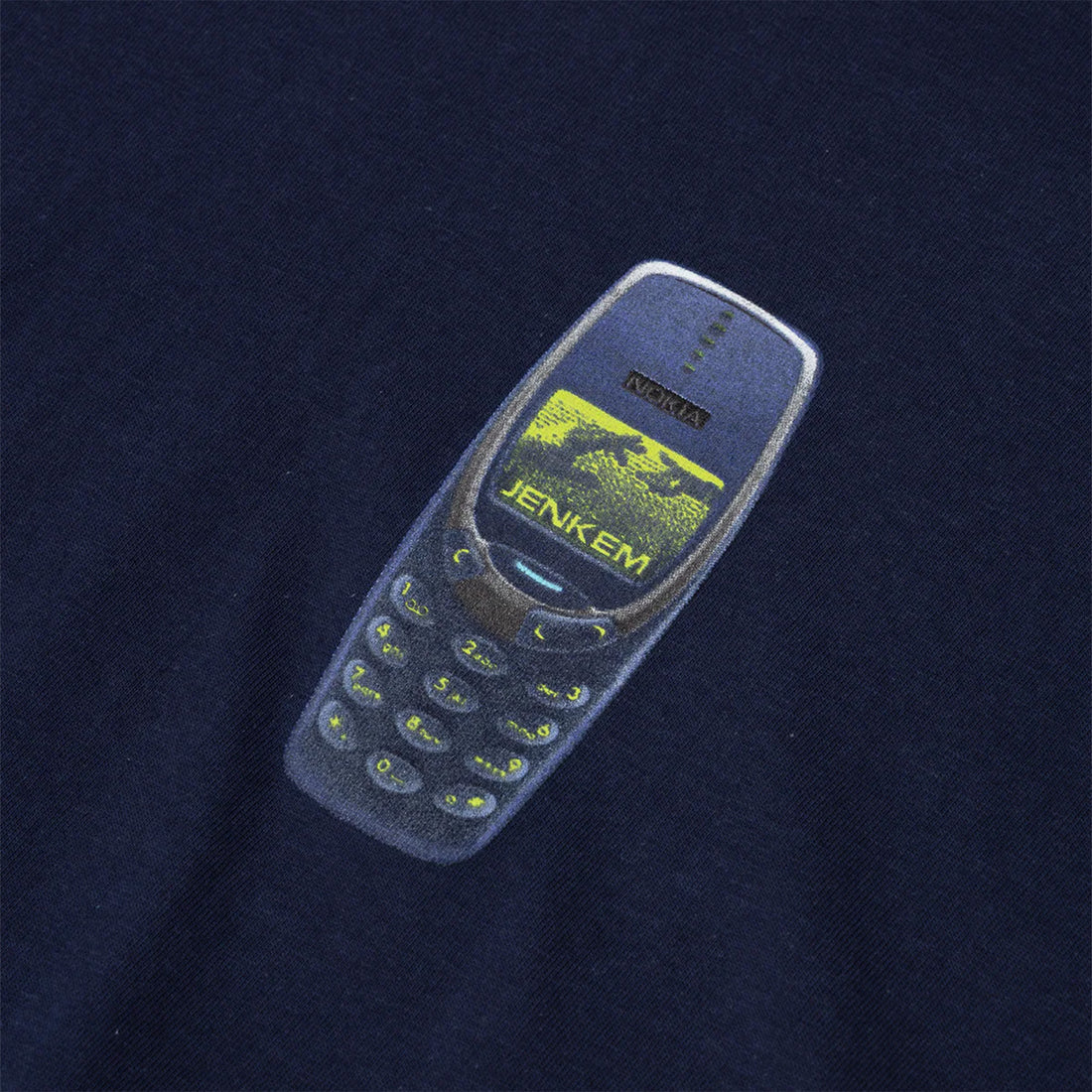 Jenkem Nokia T-Shirt - Dark Navy Blau Bild 2