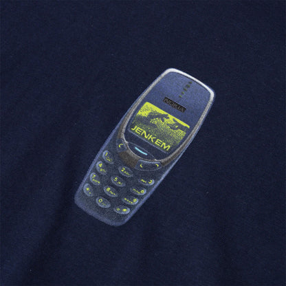 Jenkem Nokia T-Shirt - Dark Navy Blau Bild 2
