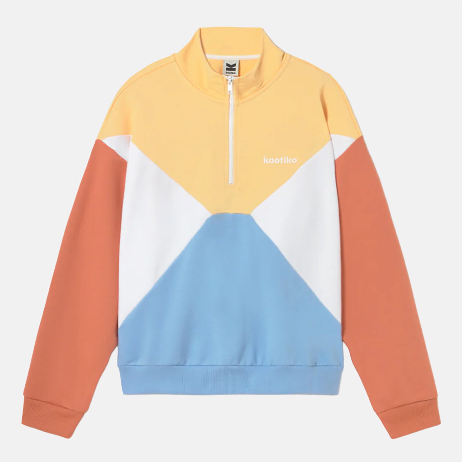 Kaotiko Anneta Crew - Vanilla / White / Niagara / Apricot Mehrfarbig Bild 1