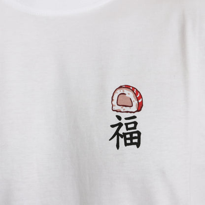 Kaotiko Fortune Cat T-Shirt - White Weiß Bild 3