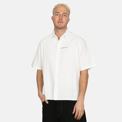 Kaotiko Paris Coffee Hemd - White Weiß Bild 2