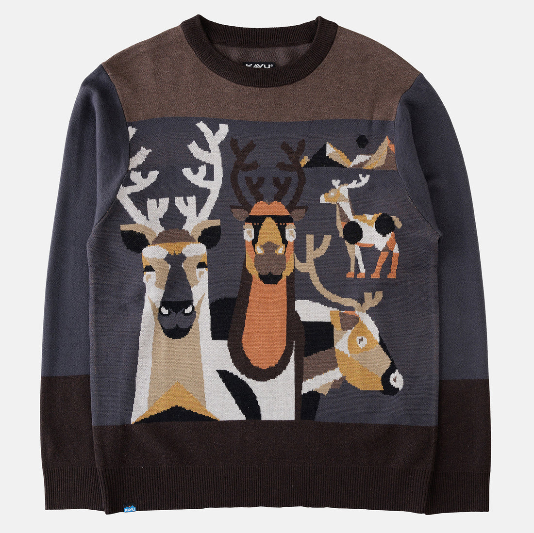 Kavu Highline Pullover - Deer Me Mehrfarbig Bild 1