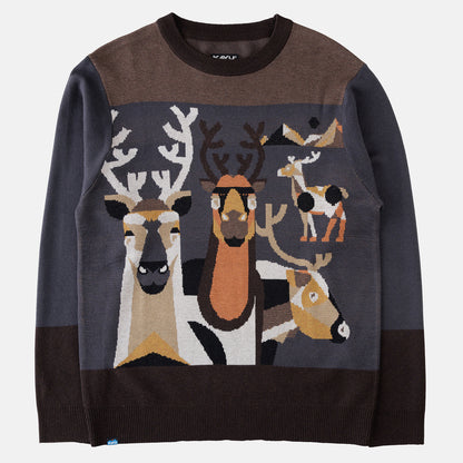 Kavu Highline Pullover - Deer Me Mehrfarbig Bild 1