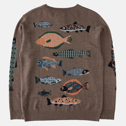 Kavu Highline Pullover - Fish Stack Mehrfarbig Bild 2