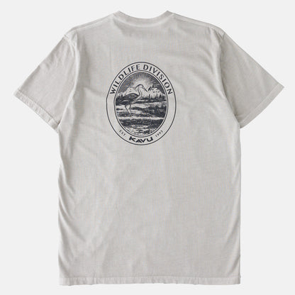 Kavu PNW Wild Life T-Shirt - Greige Braun Bild 1