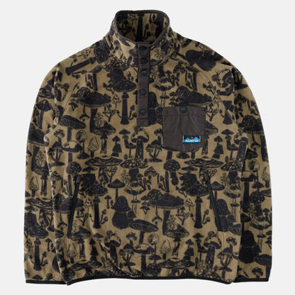 Kavu Teannaway Fleece - Mushroom Seeker Braun Bild 1