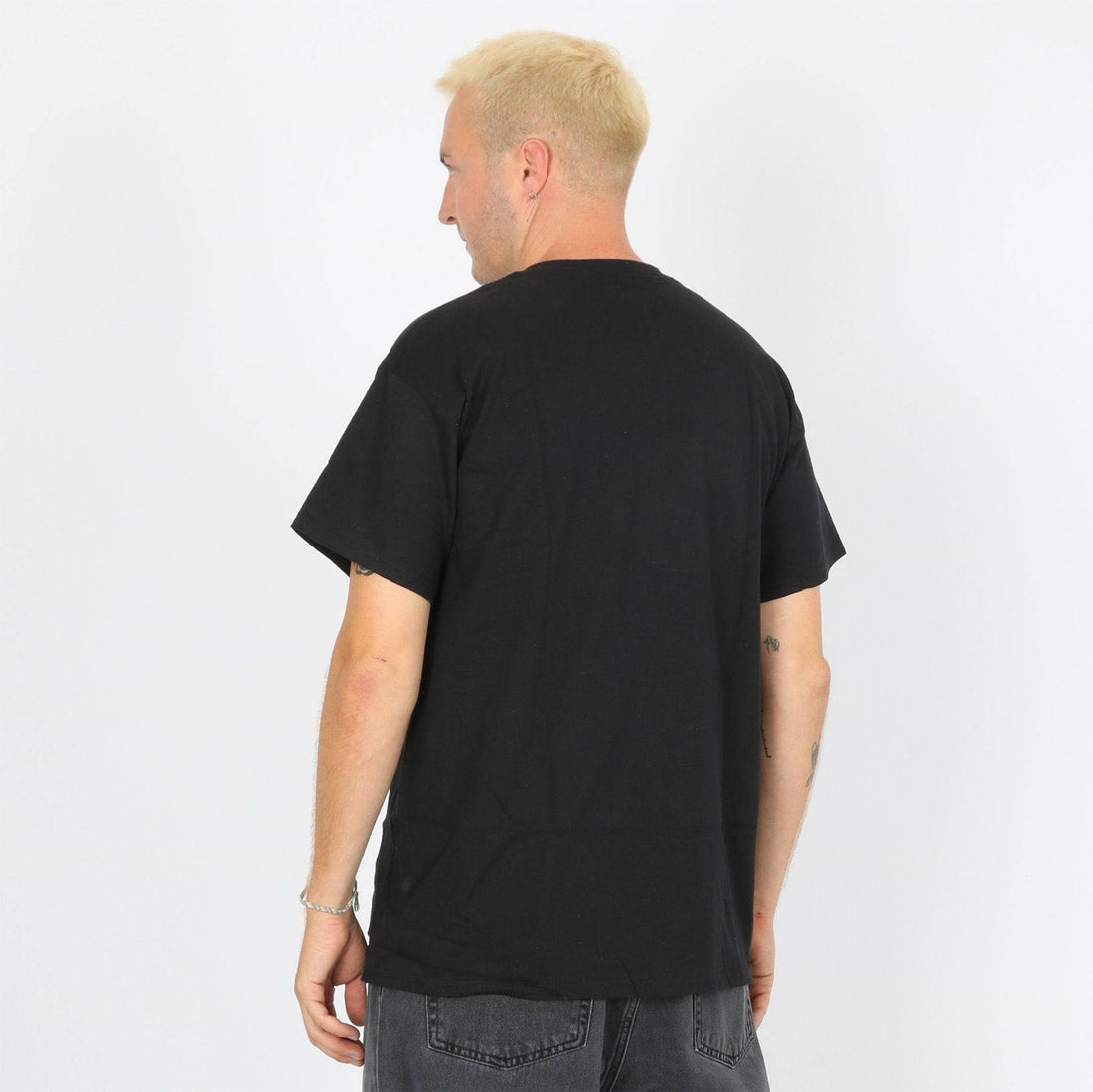 Krooked Chain Frame T-Shirt - Black - Blowout Skateshop