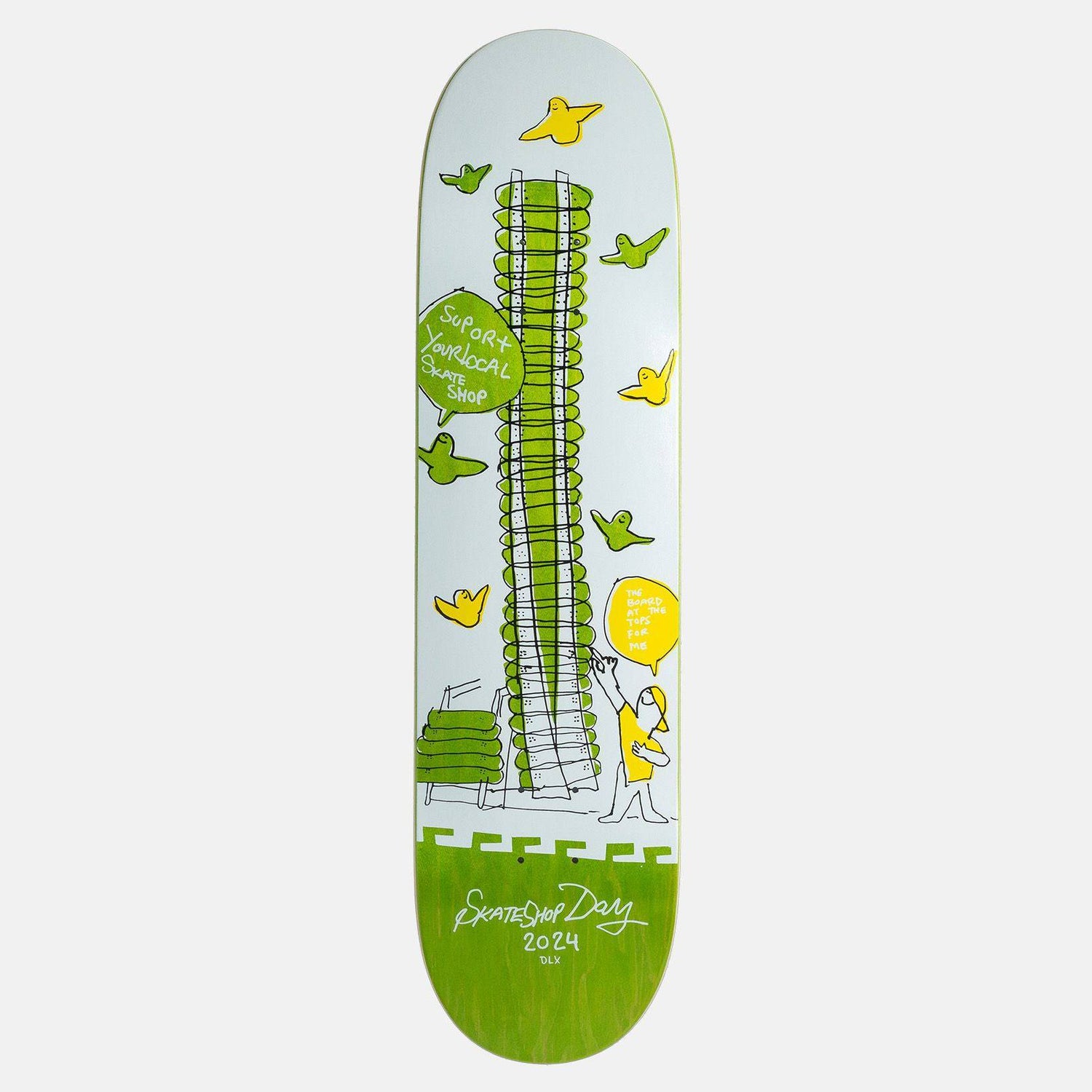 Krooked DLX Keepers SSD24 8.06 Deck Mehrfarbig Bild 1