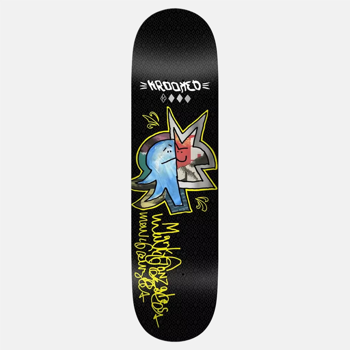 Krooked Gonz Sig 8.5" Deck Mehrfarbig Bild 1